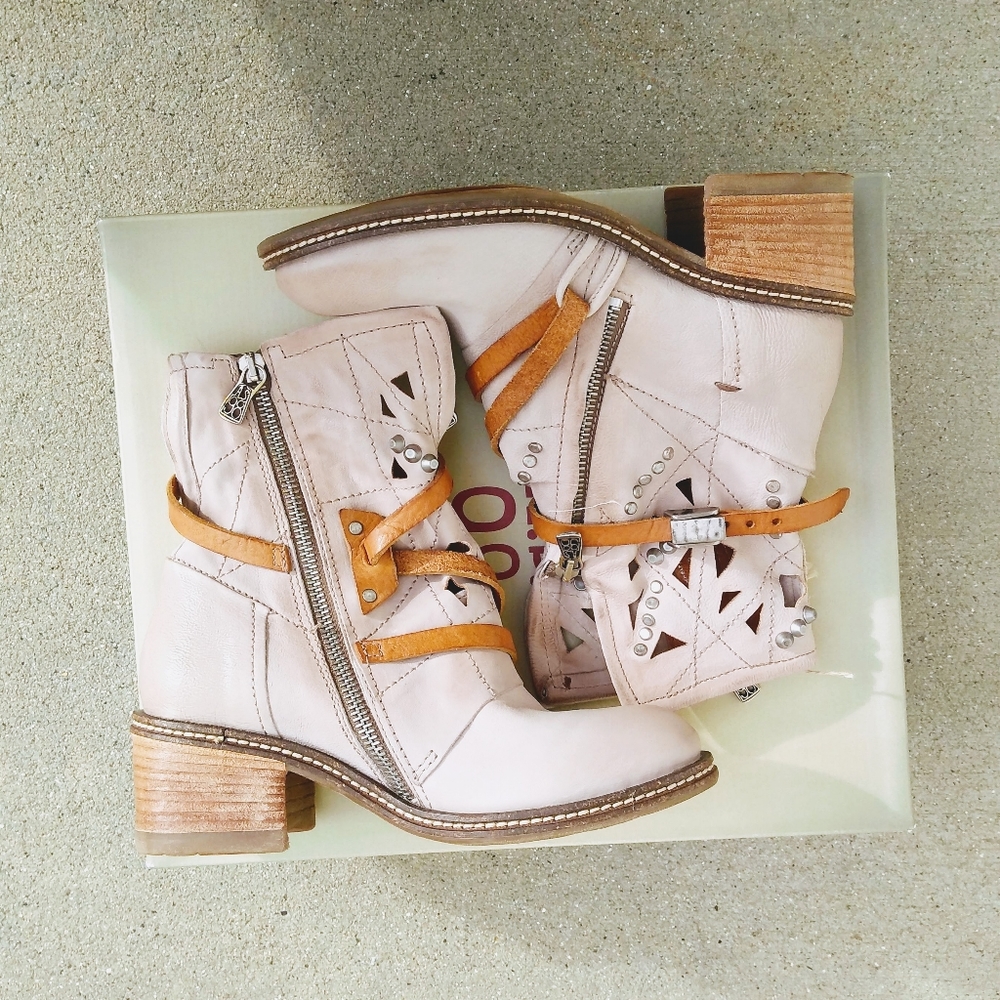 ♥️LAST FEW♥️🌿FREE PEOPLE/A.S.98 BOOTIES🌿 - Picture 7 of 8